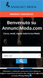 Mobile Screenshot of annuncimoda.com